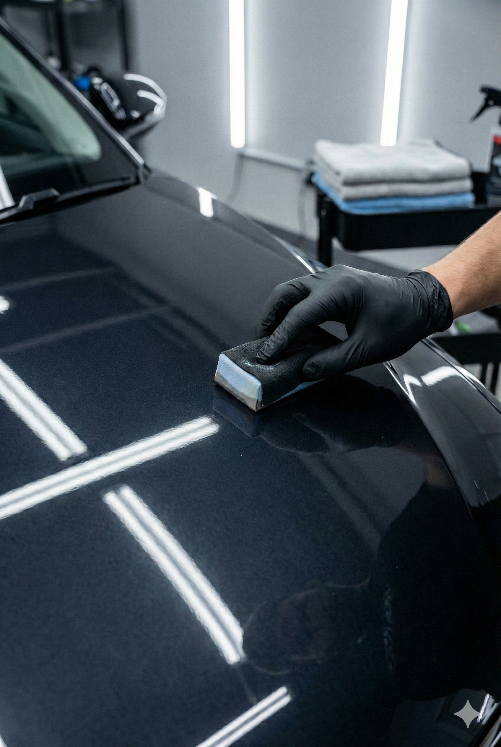 POWŁOKI CERAMICZNE - usługa detailingu Garaż Dobroń Pabianice